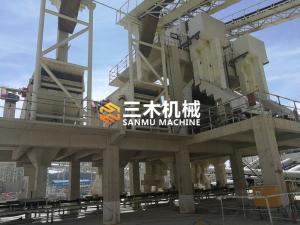 我公司為某砂石生產(chǎn)線(xiàn)量身制作篩分輸送設(shè)備